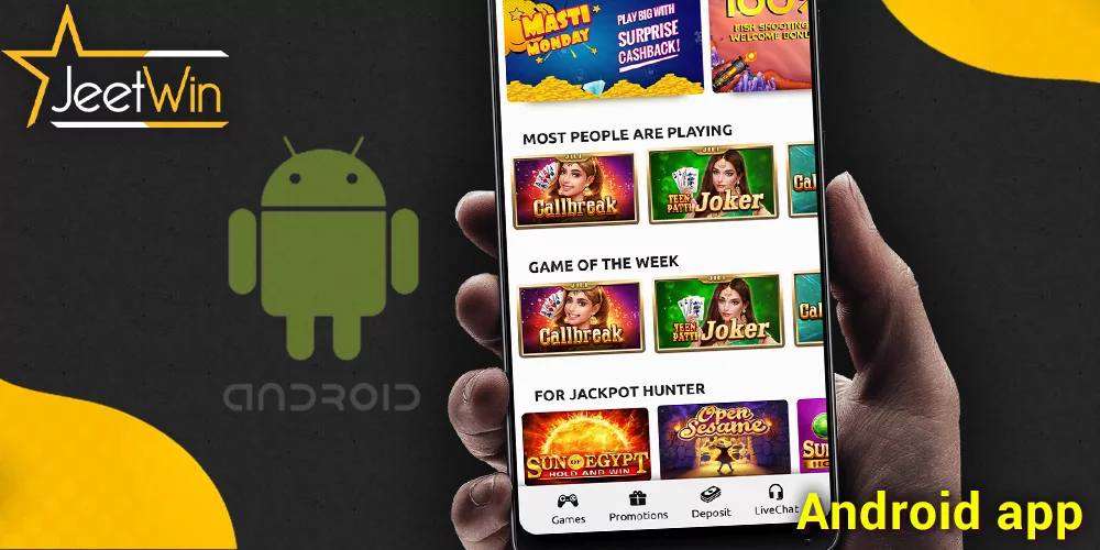 Android এর জন্য JeetWin মোবাইল অ্যাপ