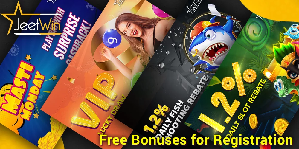 No Deposit Bonuses for Registration at JeetWin BD