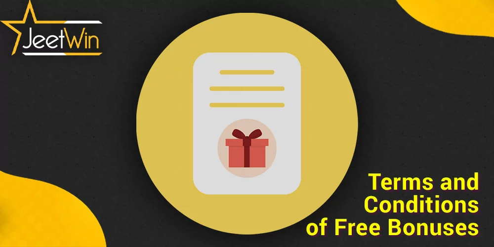 some rules of free bonuses at JeetWin casino