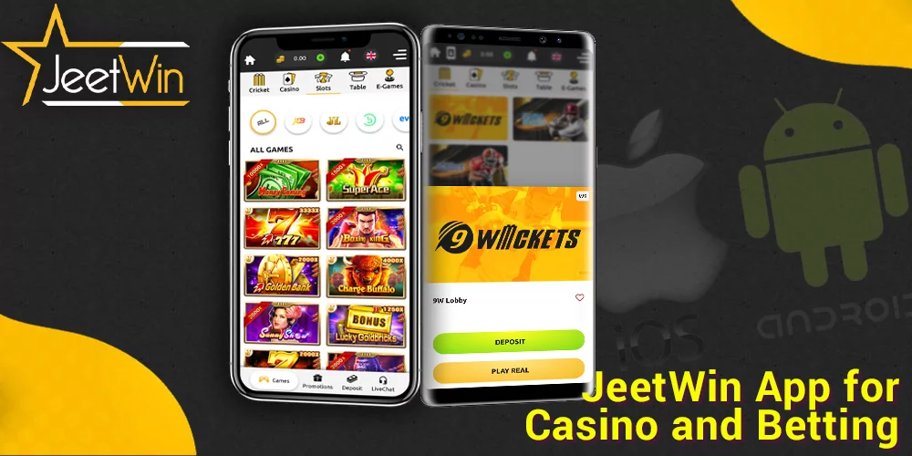 Android এবং iOS এর জন্য JeetWin মোবাইল অ্যাপ