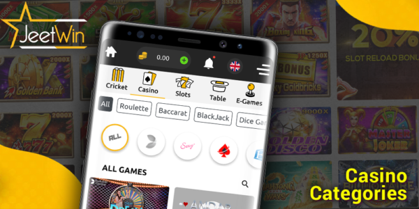 JeetWin Local casino India Casino games, On-line casino added bonus