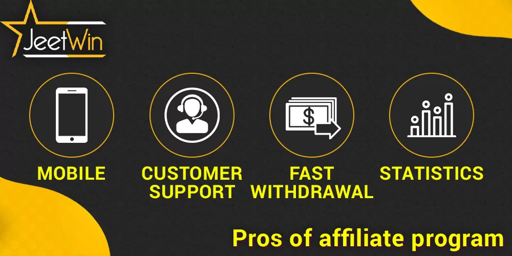 Pros of JeetWin affiliate program