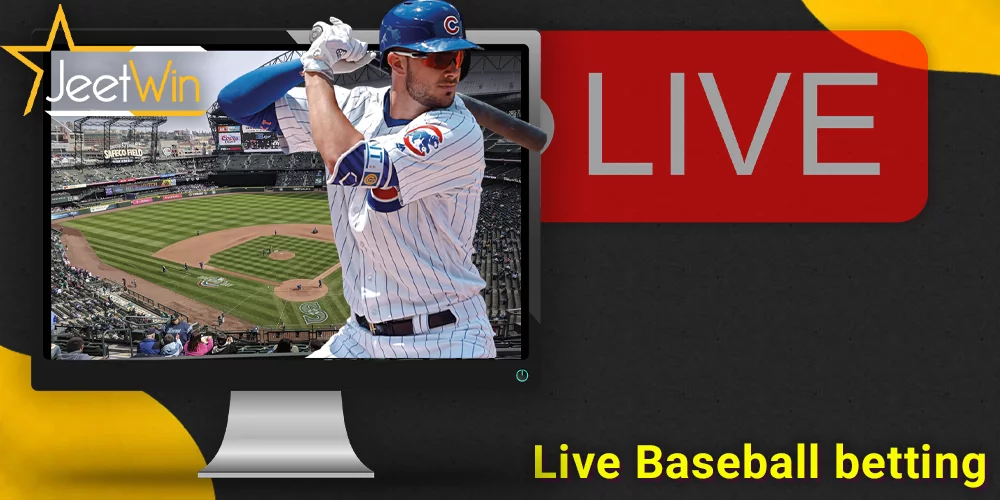 Live Baseball betting at JeetWin