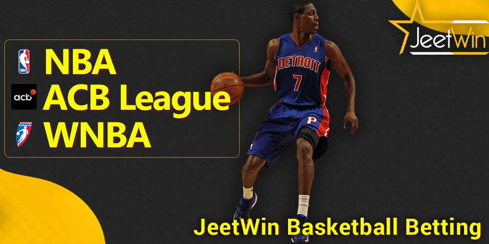 Basketball tournaments for betting at JeetWin