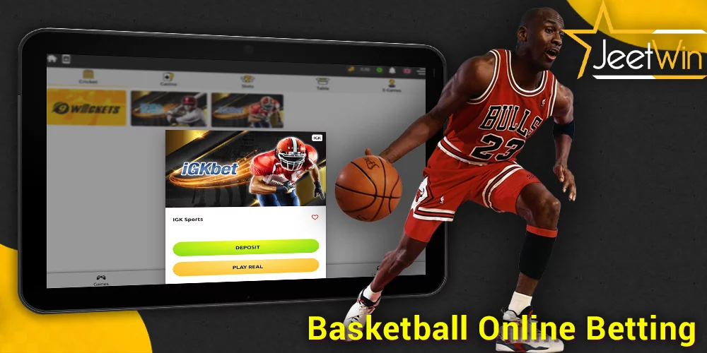 Bet on basketball at JeetWin Bangladesh