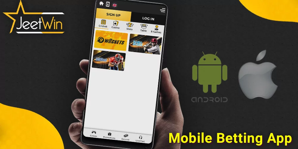 JeetWin sports Betting mobile App for Bengali bettors