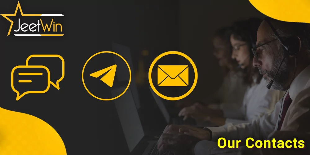 Contact methods at JeetWin