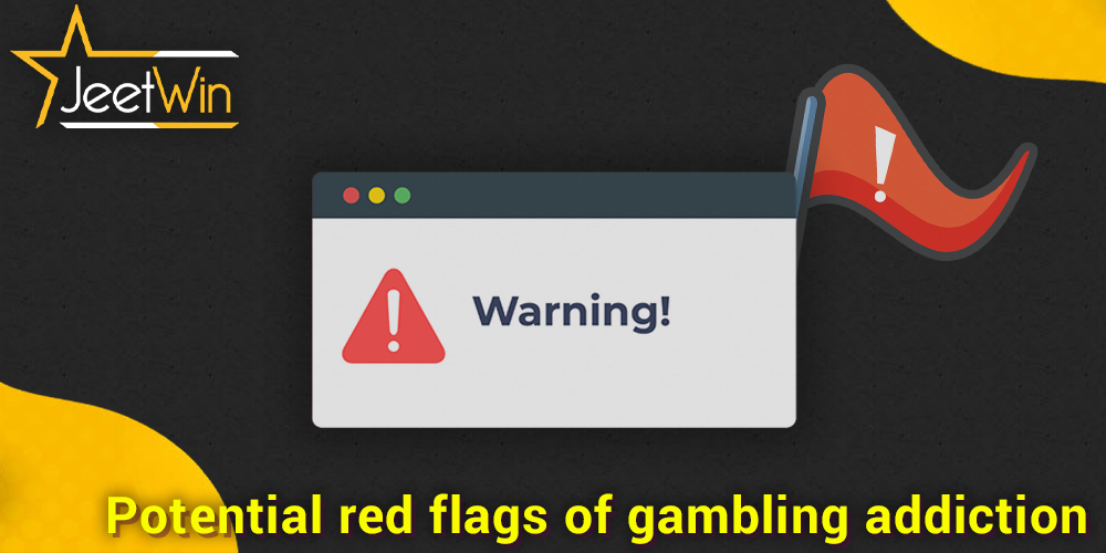 some signs that indicate to JeetWin players that there is a gambling problem
