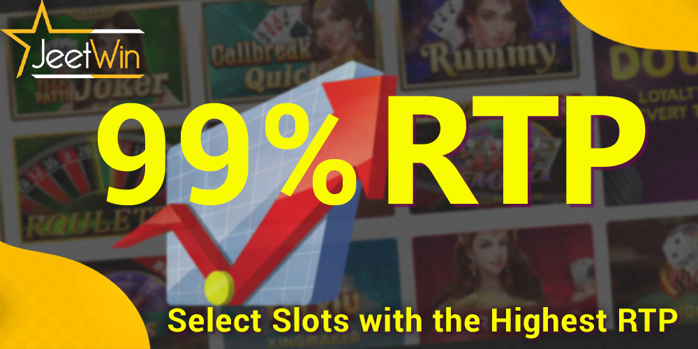 Play slots at JeetWin with the highest RTP and increase your chances of winning
