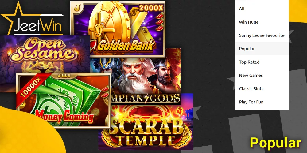 Popular subcategory at JeetWin