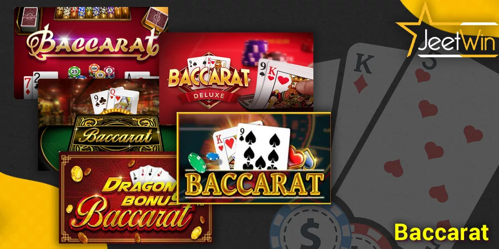 Baccarat games at JeetWin