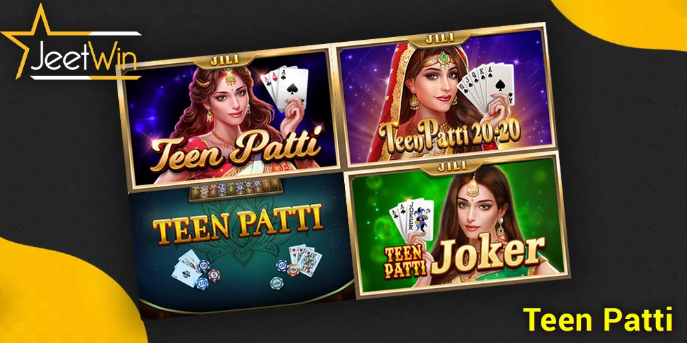 Teen Patti games at JeetWin