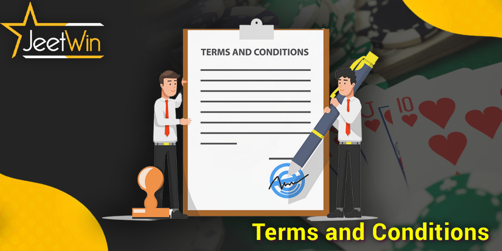 Terms and Conditions at JeetWin BD Casino