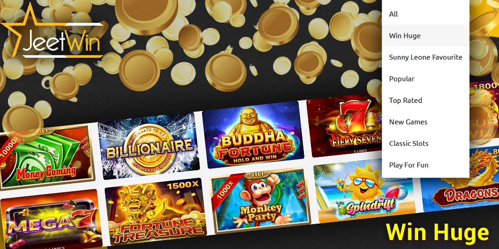 Win Huge subcategory at JeetWin