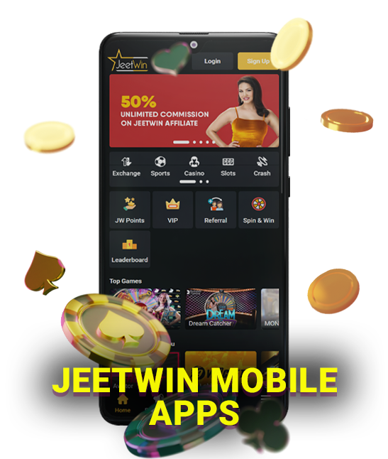 JeetWin mobile apps for Android and iOS