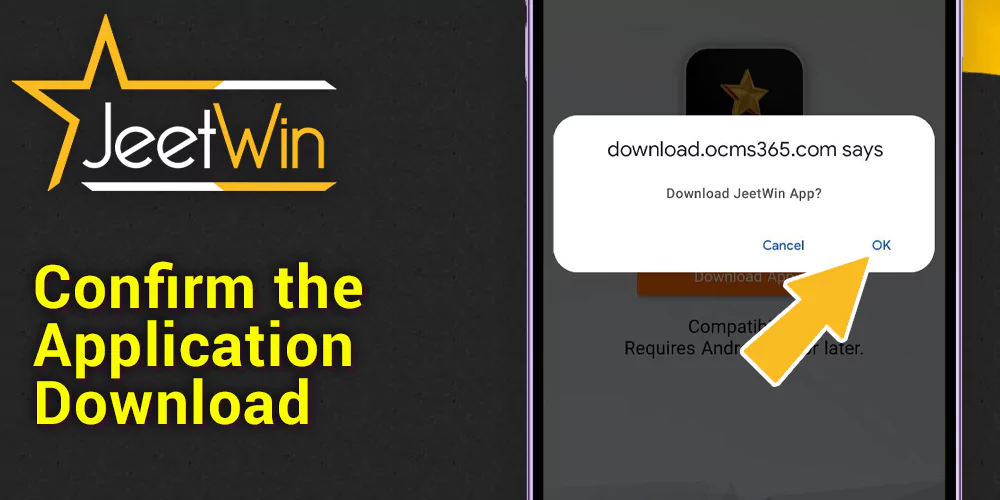 Install the JeetWin app for iOS