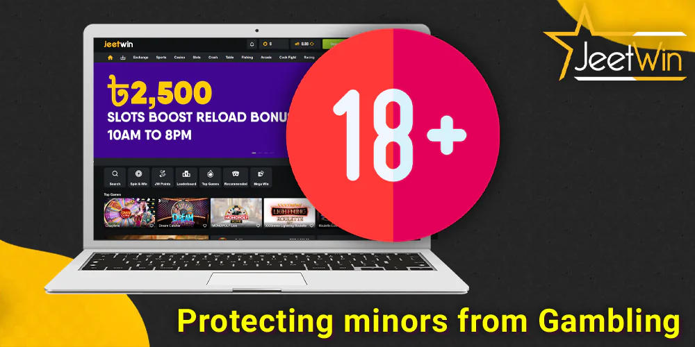 Protecting minors from Gambling at JeetWin