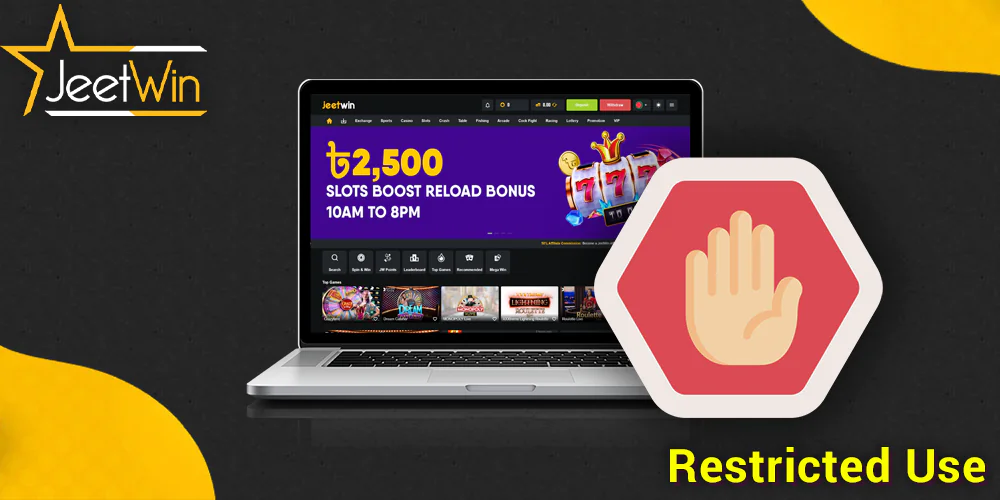 Restricted Use JeetWin casino